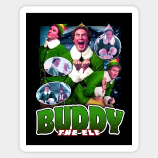 Vintage Buddy the Elf Sticker
